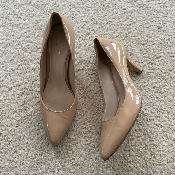 Cole Haan Tan/Nude Shiny Career Pumps/Heels - Picture 1 of 13